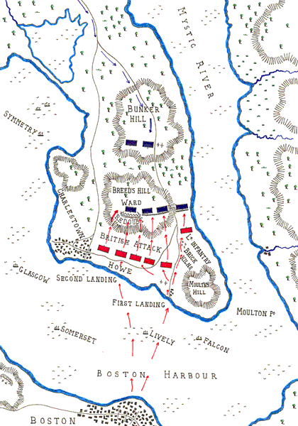 Bunker Hill Map
