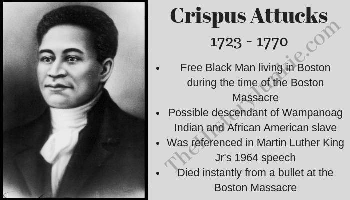 Crispus Attucks Biography Facts Timeline And Death