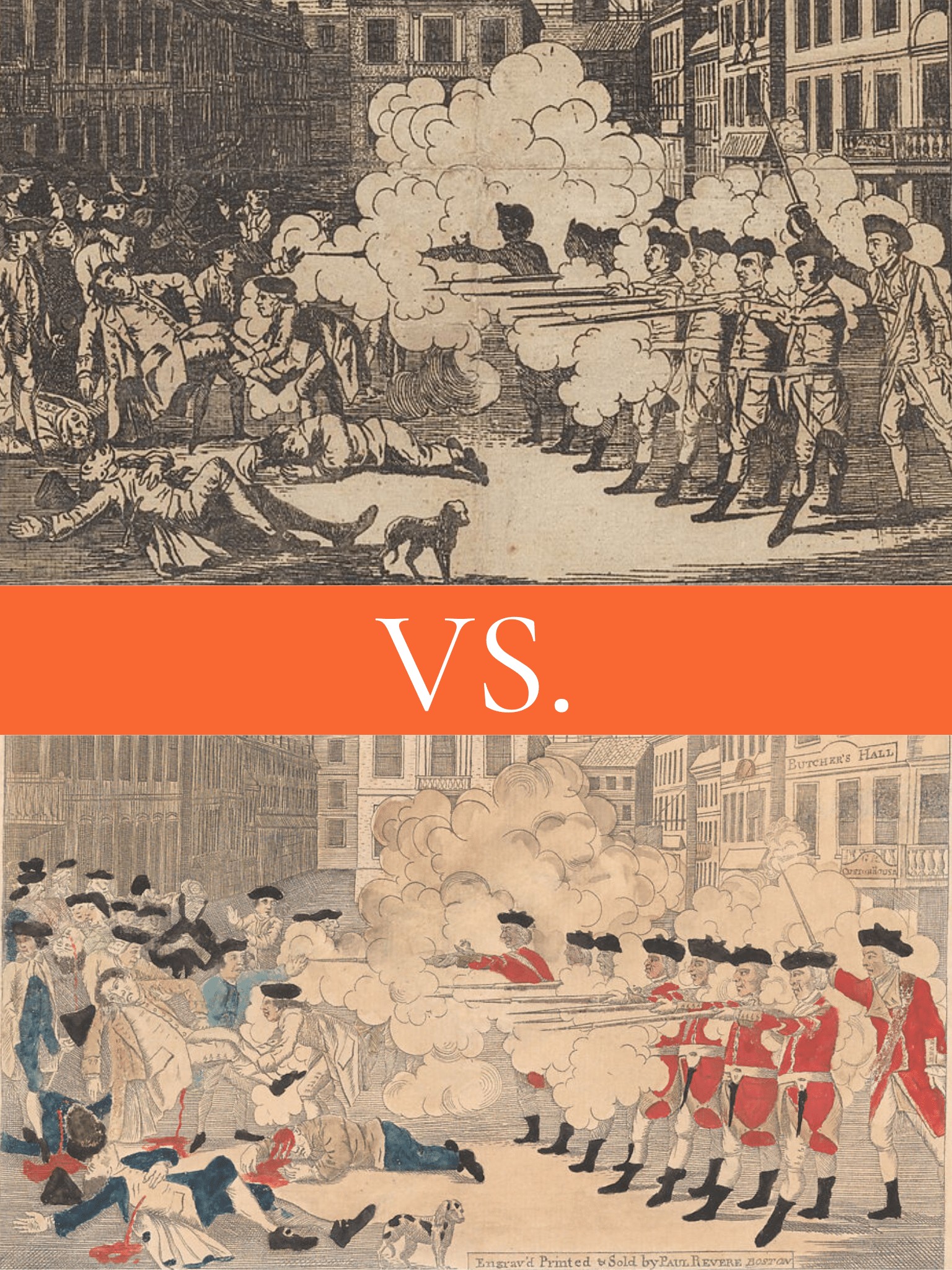 Boston Massacre Illustrations