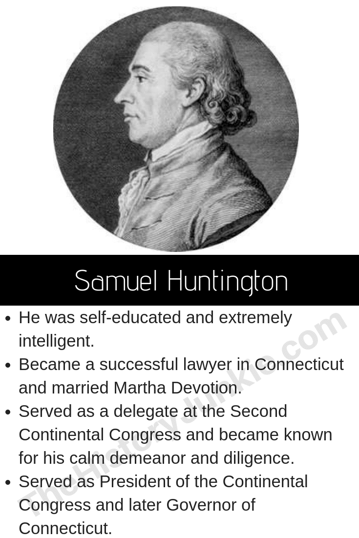 Governor Samuel Huntington