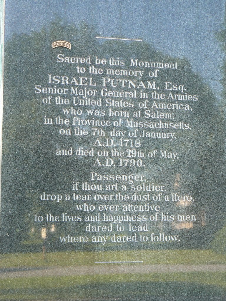 Israel Putnam Grave