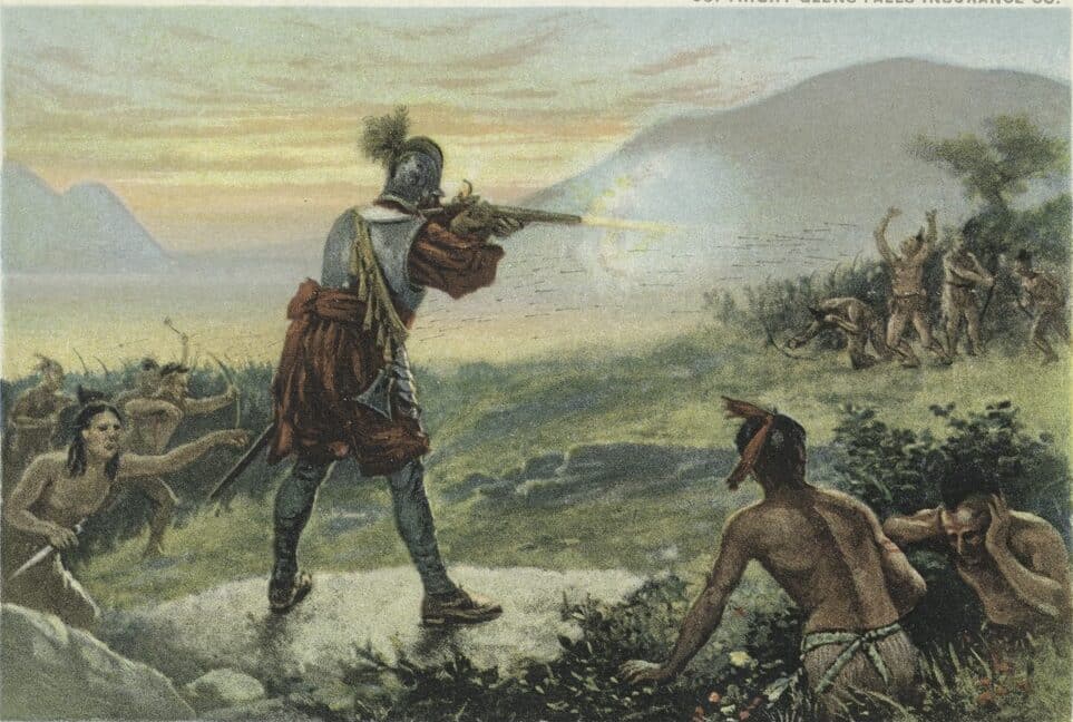 Samuel Champlain and the Algonquin People