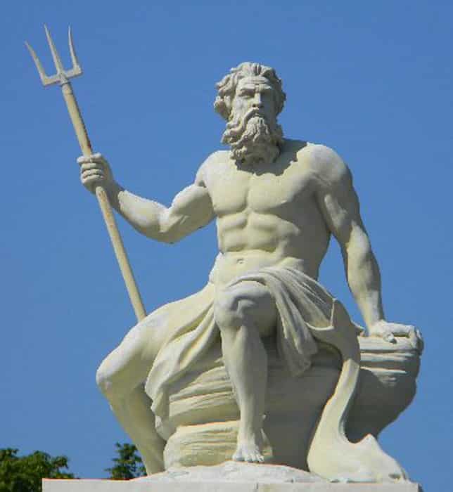 Poseidon Greek god of the sea