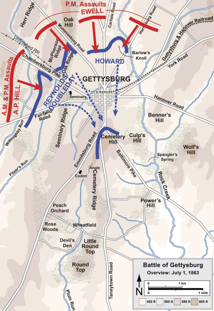 Battle of Gettysburg Day 1