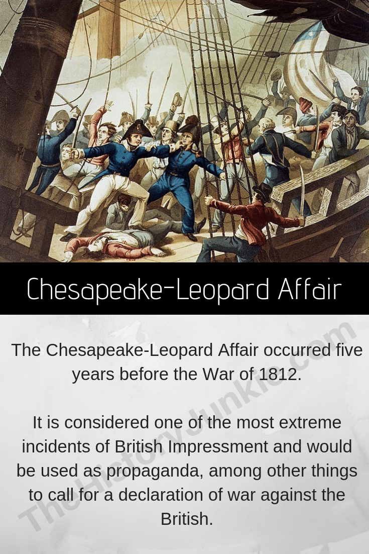 Chesapeake Leopard Affair The History Junkie