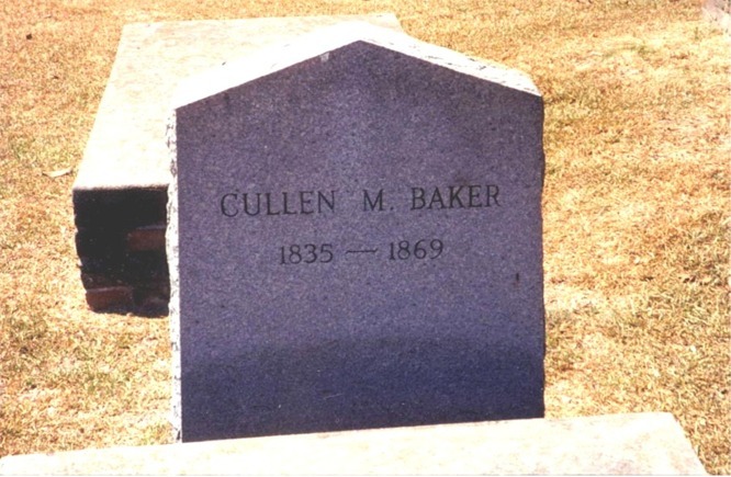 Cullen Baker's Grave