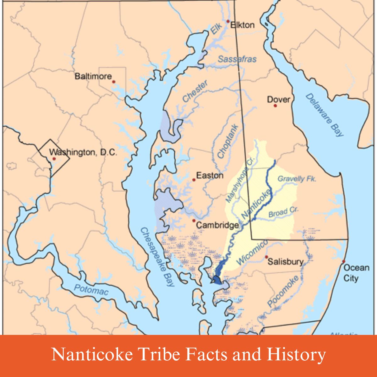 nanticoke tribe facts
