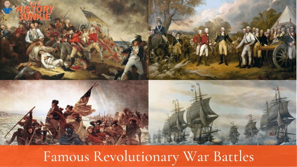 American War of Independence: Key battles