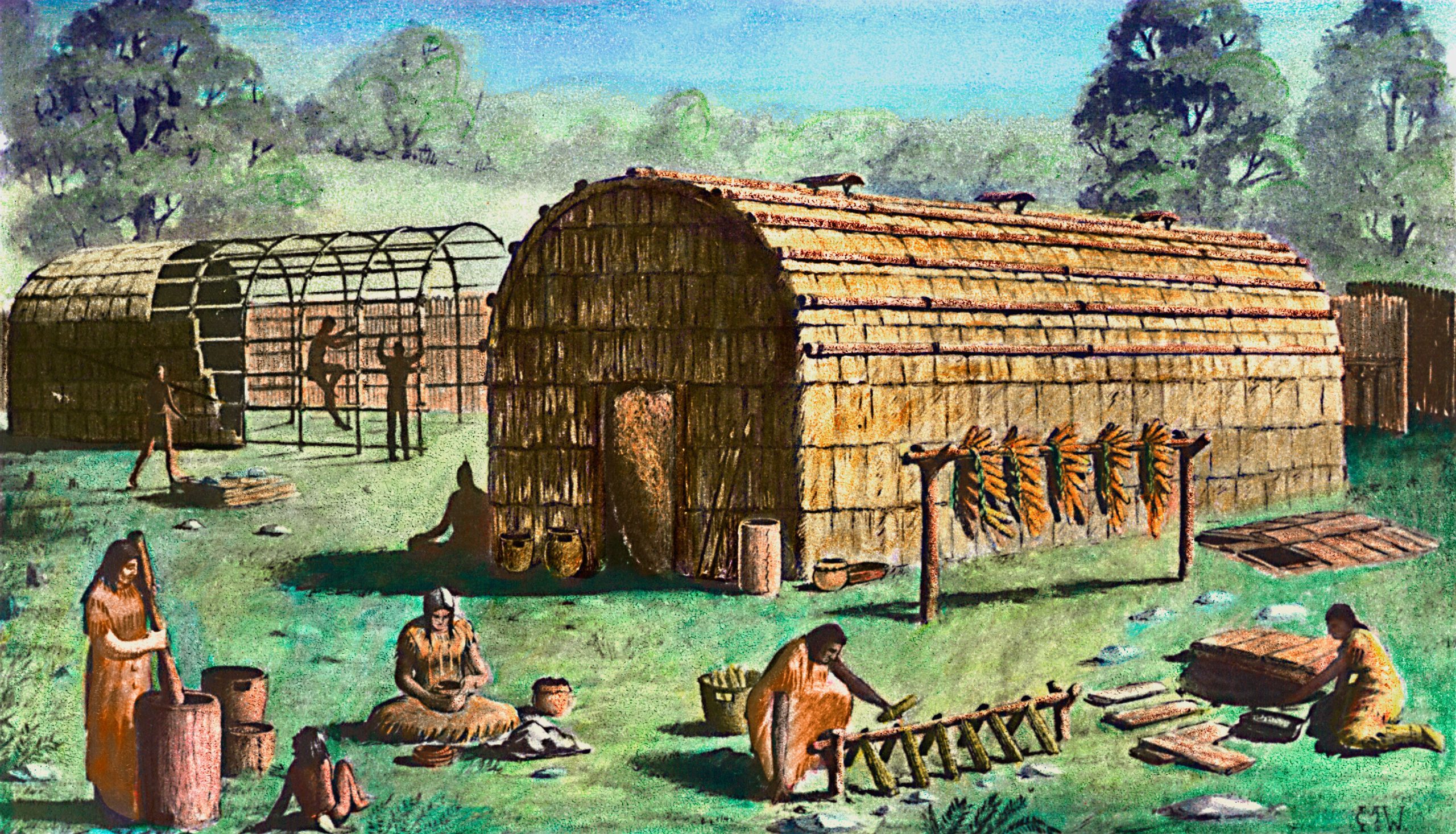 Native American Longhouse