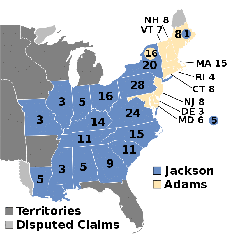 Presidential Election of 1828 Facts and Outcome - The History Junkie