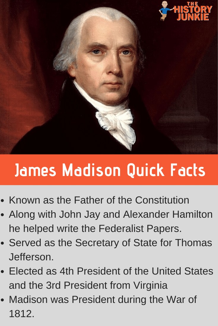 President James Madison Facts and Timeline Overview