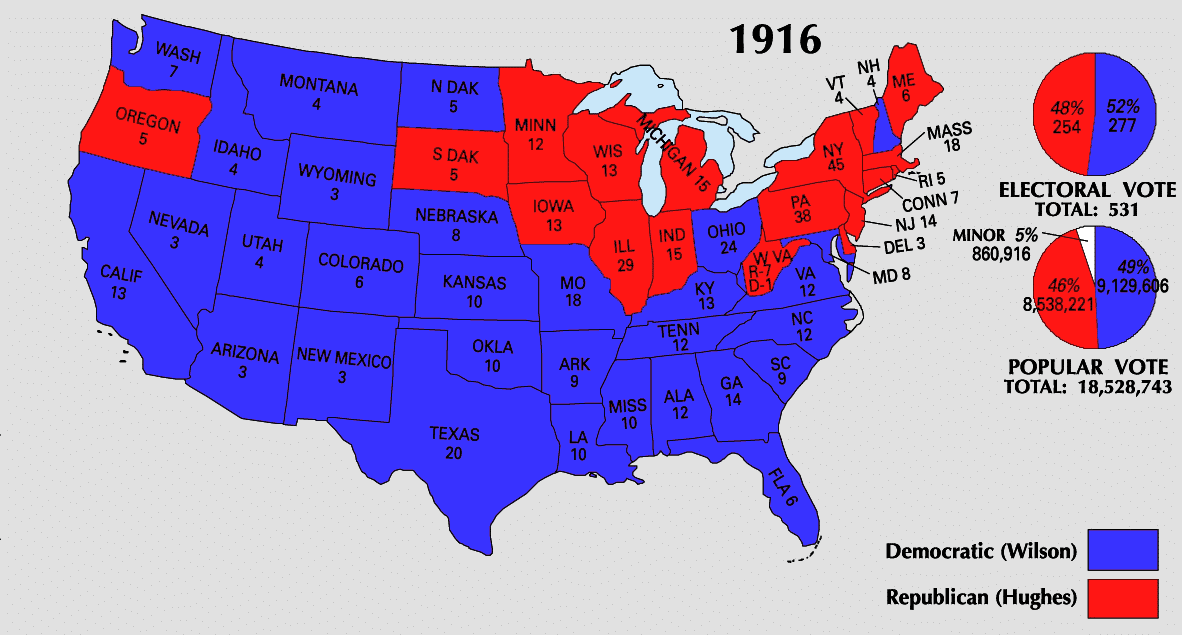 Presidential Election of 1916