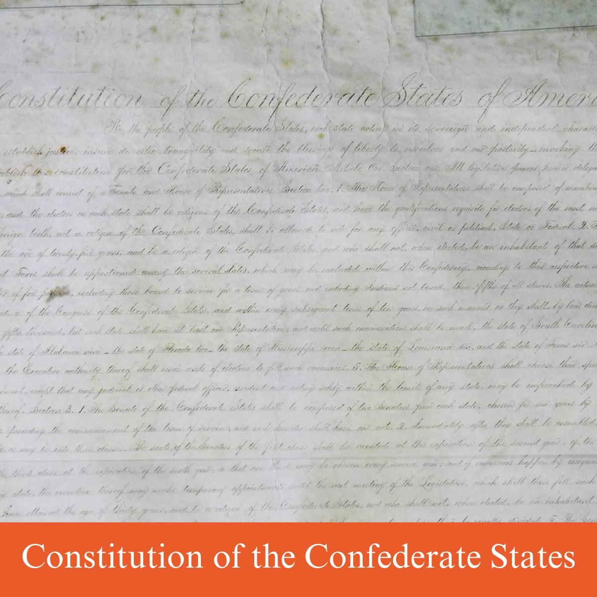 confederate states constitution