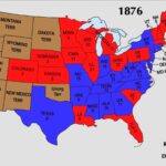 presidential election of 1876 electoral map