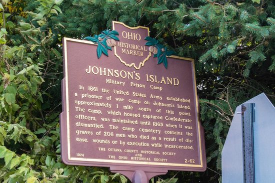 Johnson's Island Historical Marker