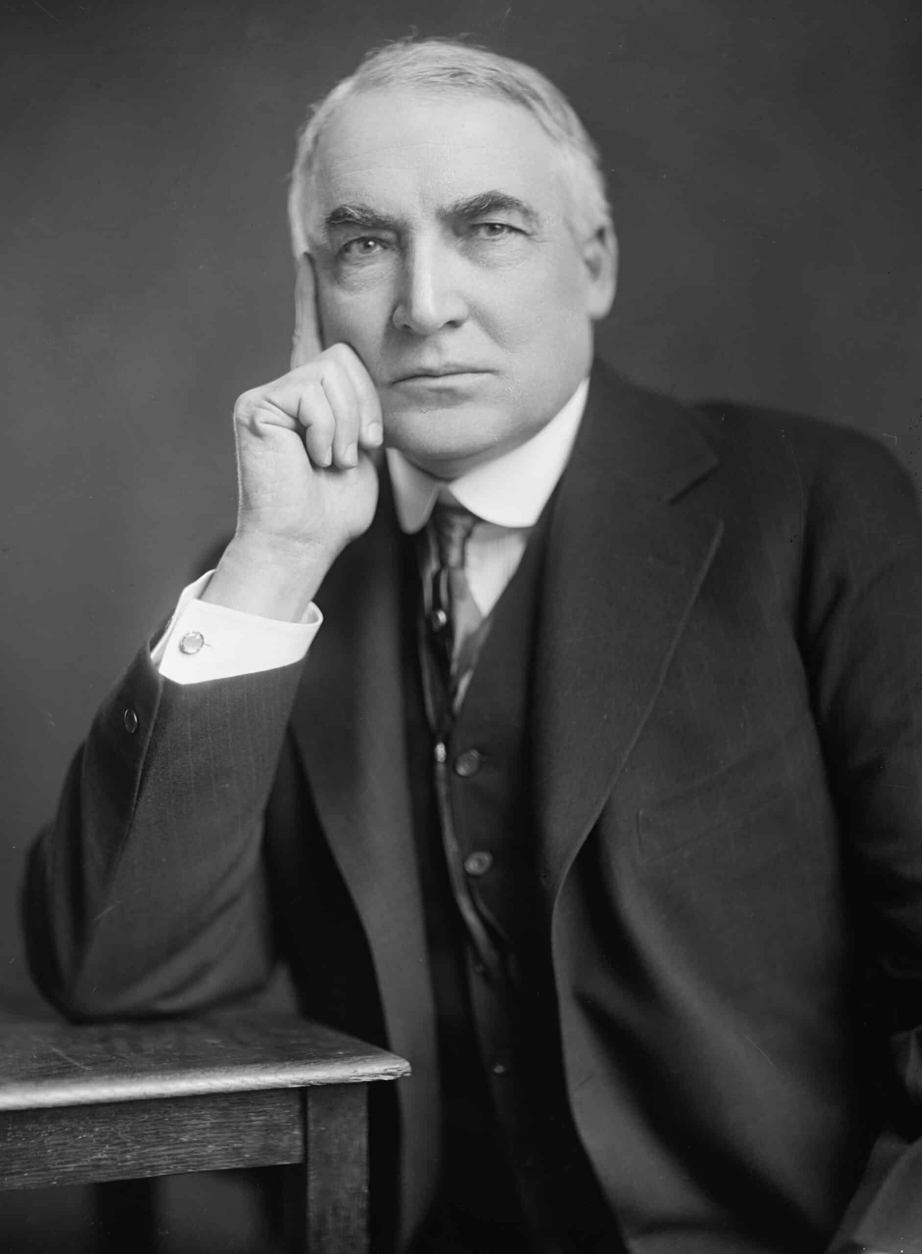 President William Harding the 29th President of the United States