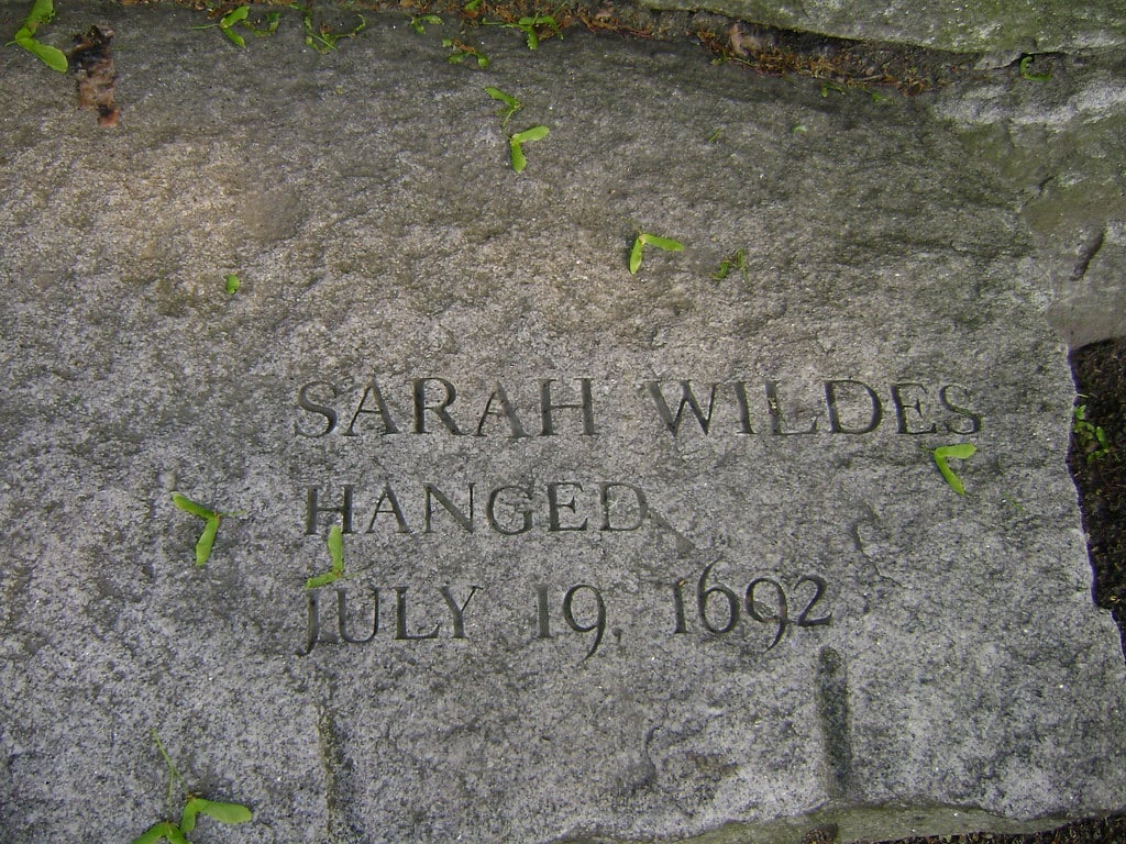 Sarah Wildes Memorial