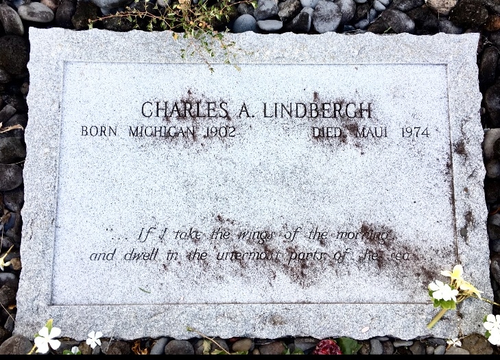 Charles Lindbergh Gravestone