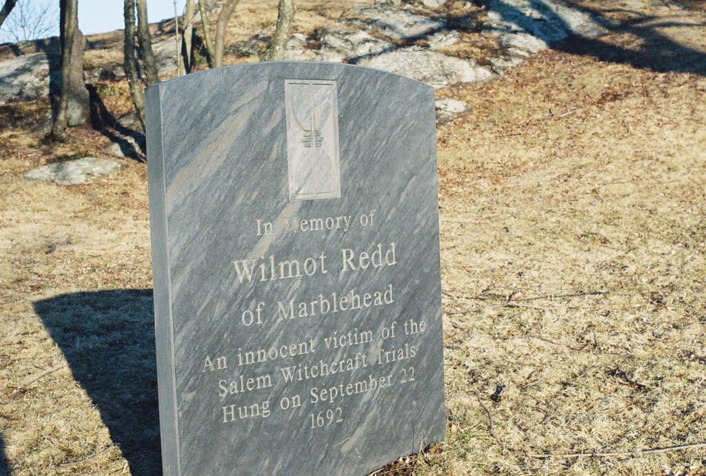Wilmot Redd Salem Witch Trials Memorial
