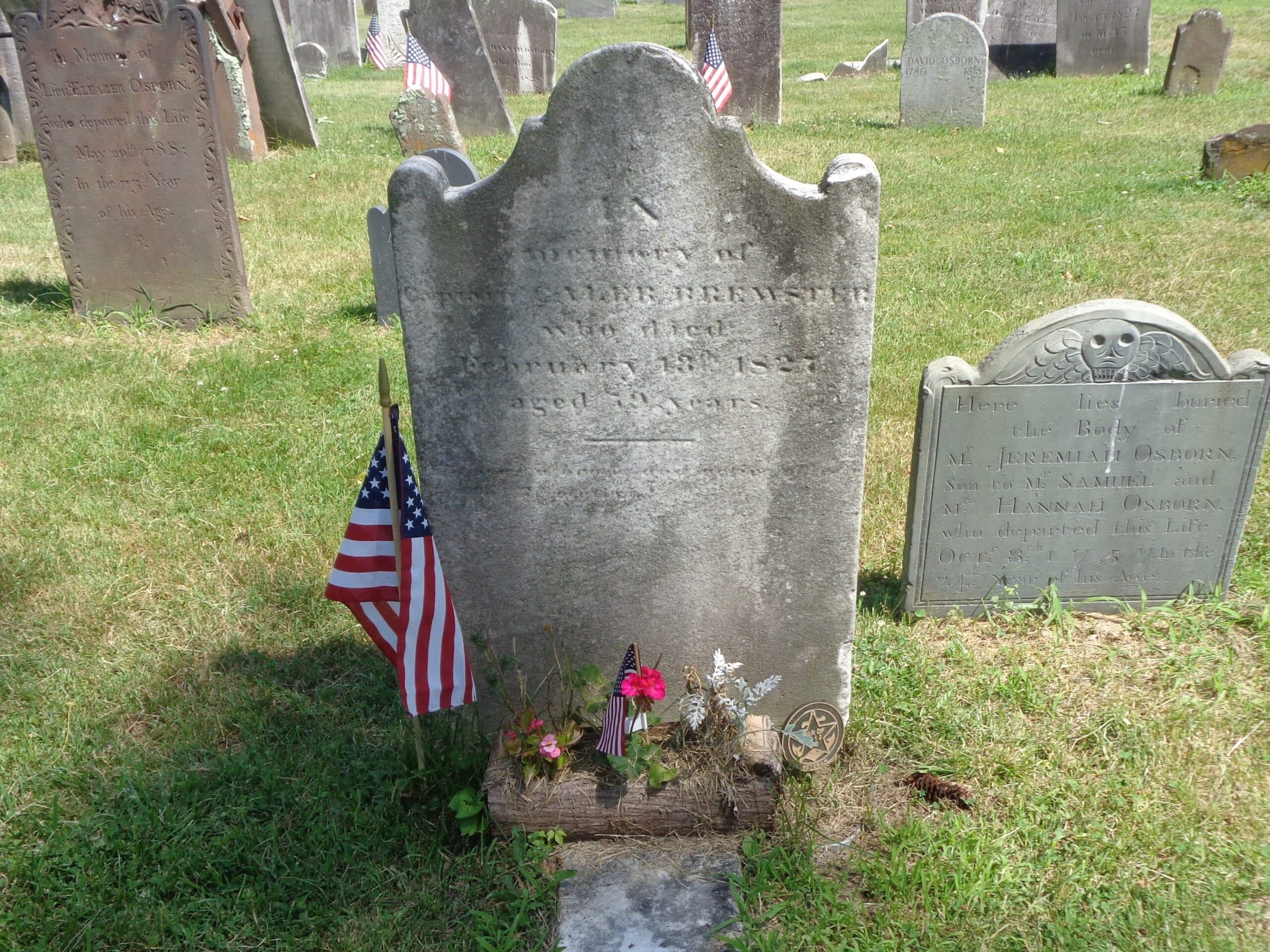 Caleb Brewster Grave