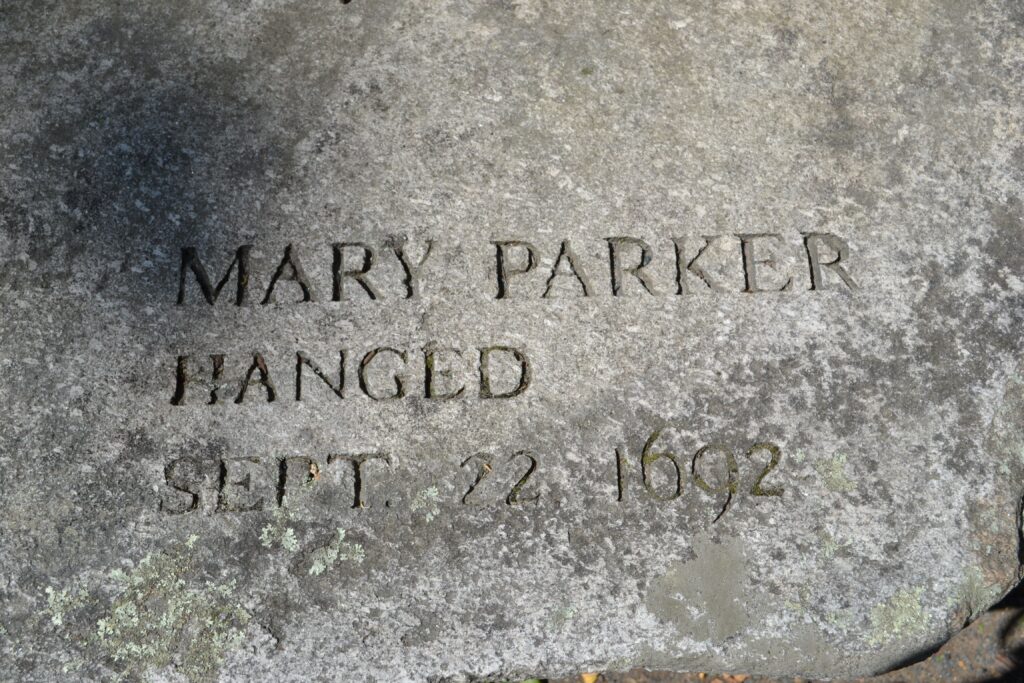 Mary Parker of the Salem Witch Trials