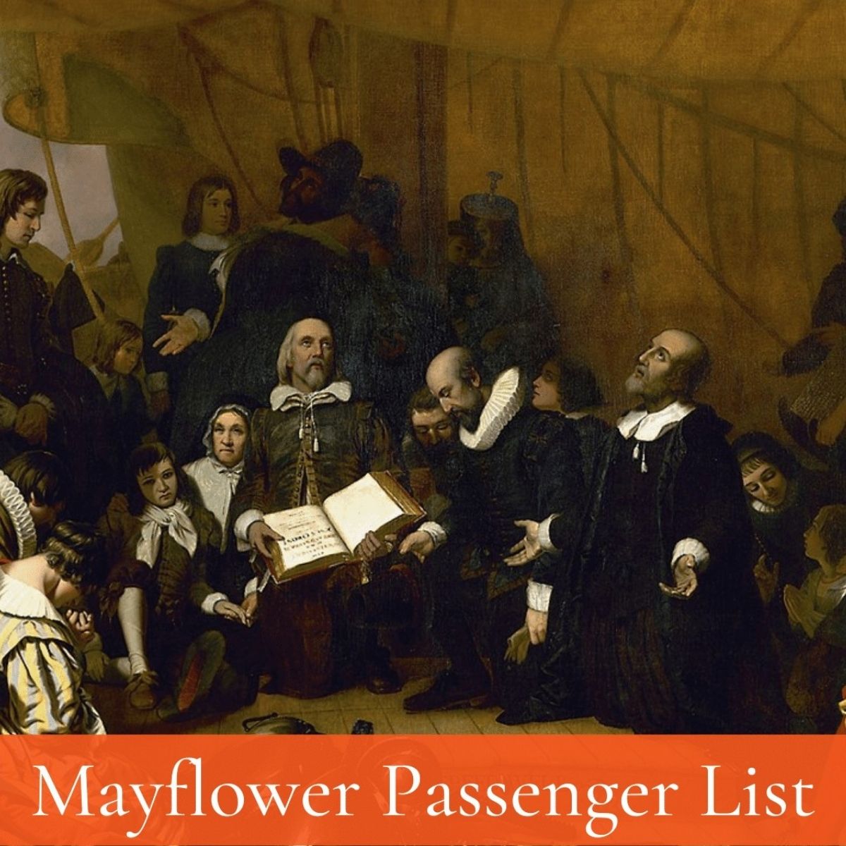 mayflower second voyage passenger list