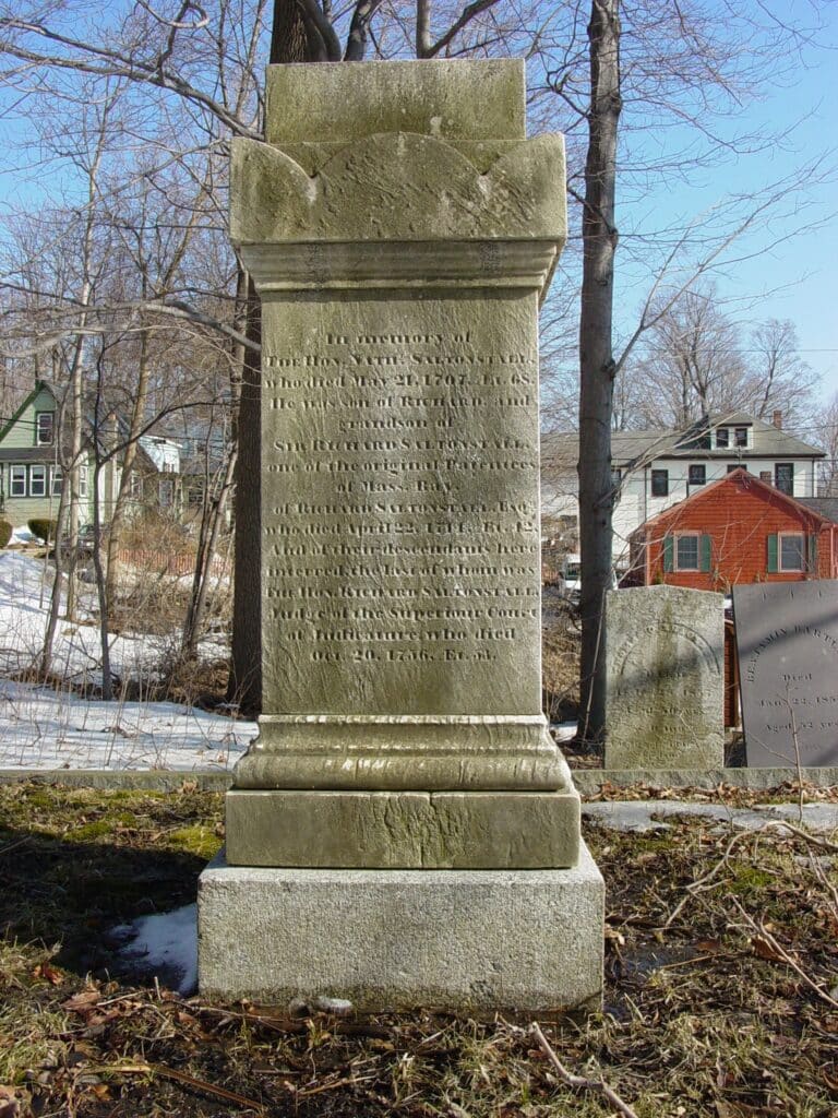 Nathaniel Saltonstall grave