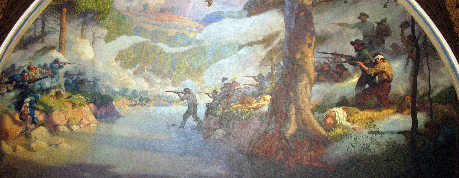 Battle of Wilson's Creek Mural