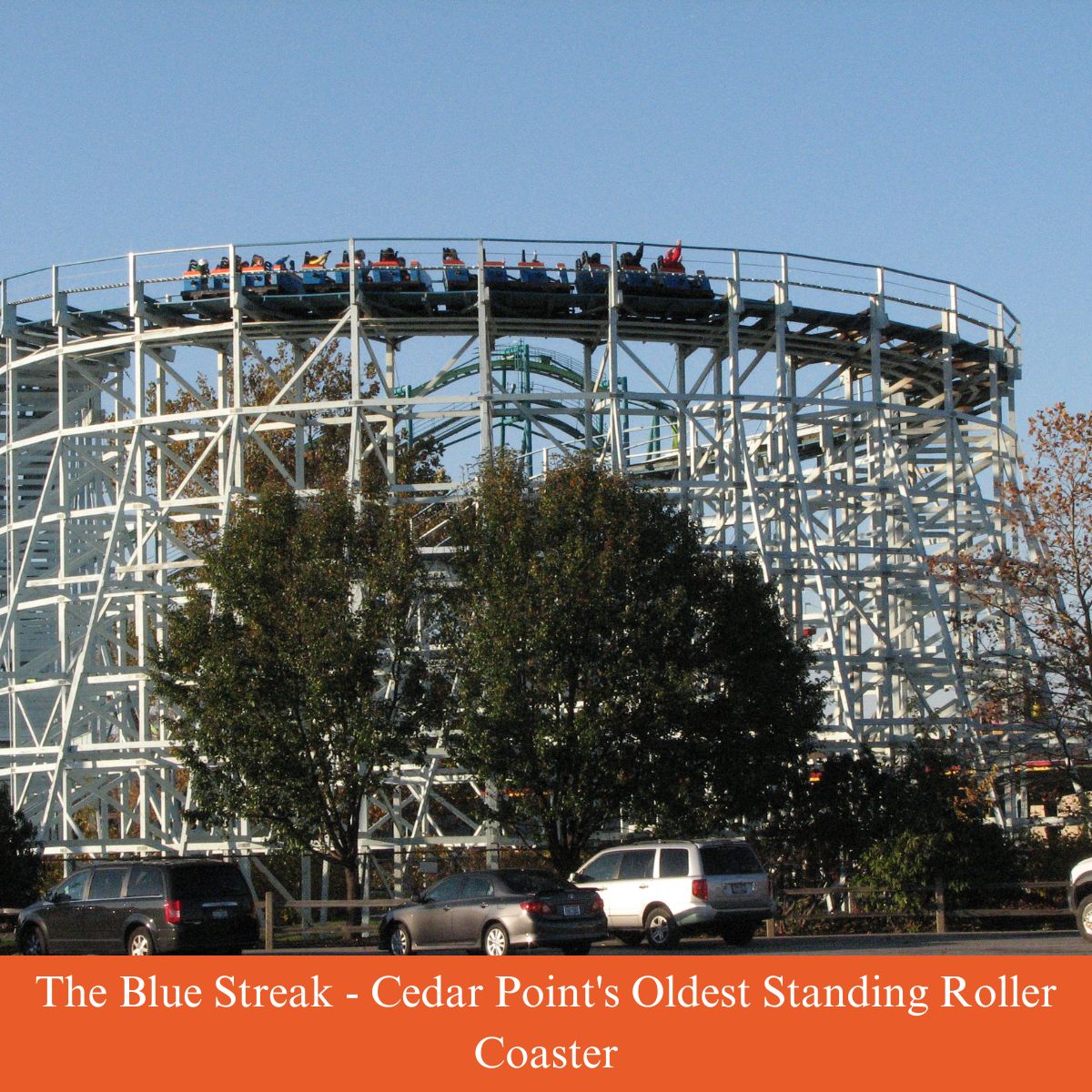 blue streak standing roller coaster