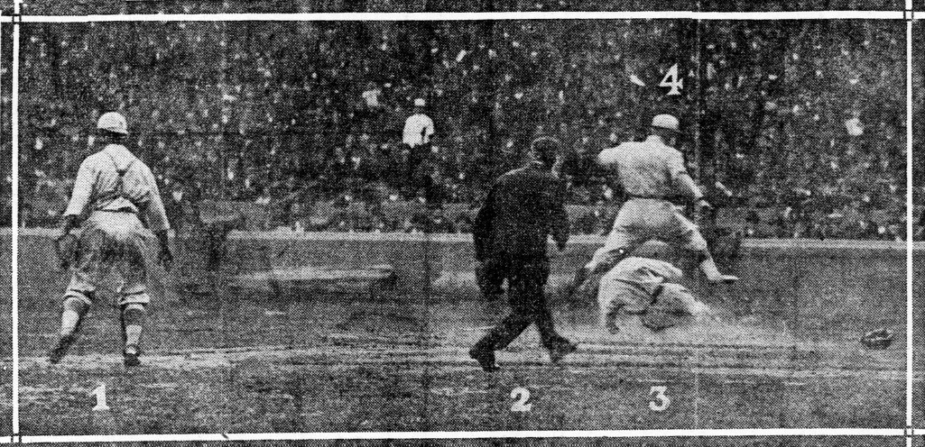 Rundown 1917 World Series