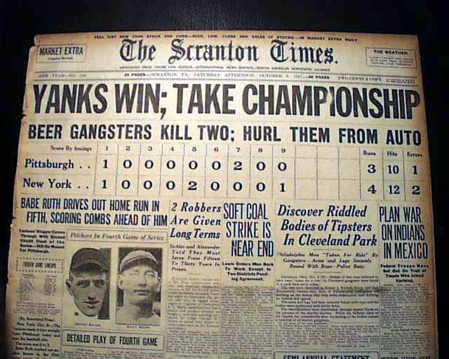 1927 World SeriesChampionship