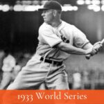 1933 world series