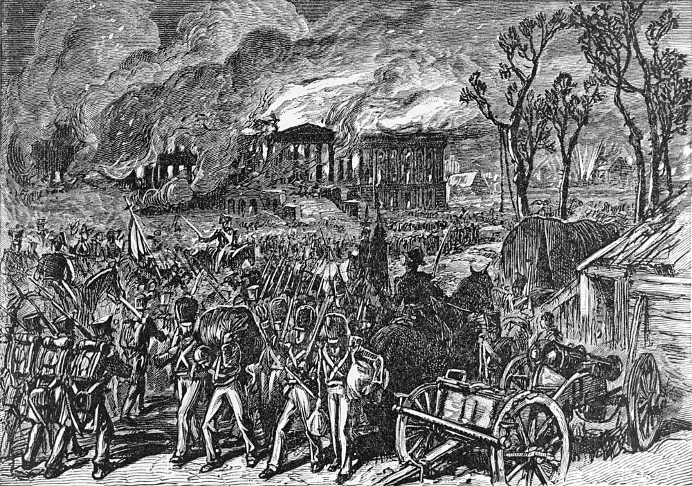 burning of washington