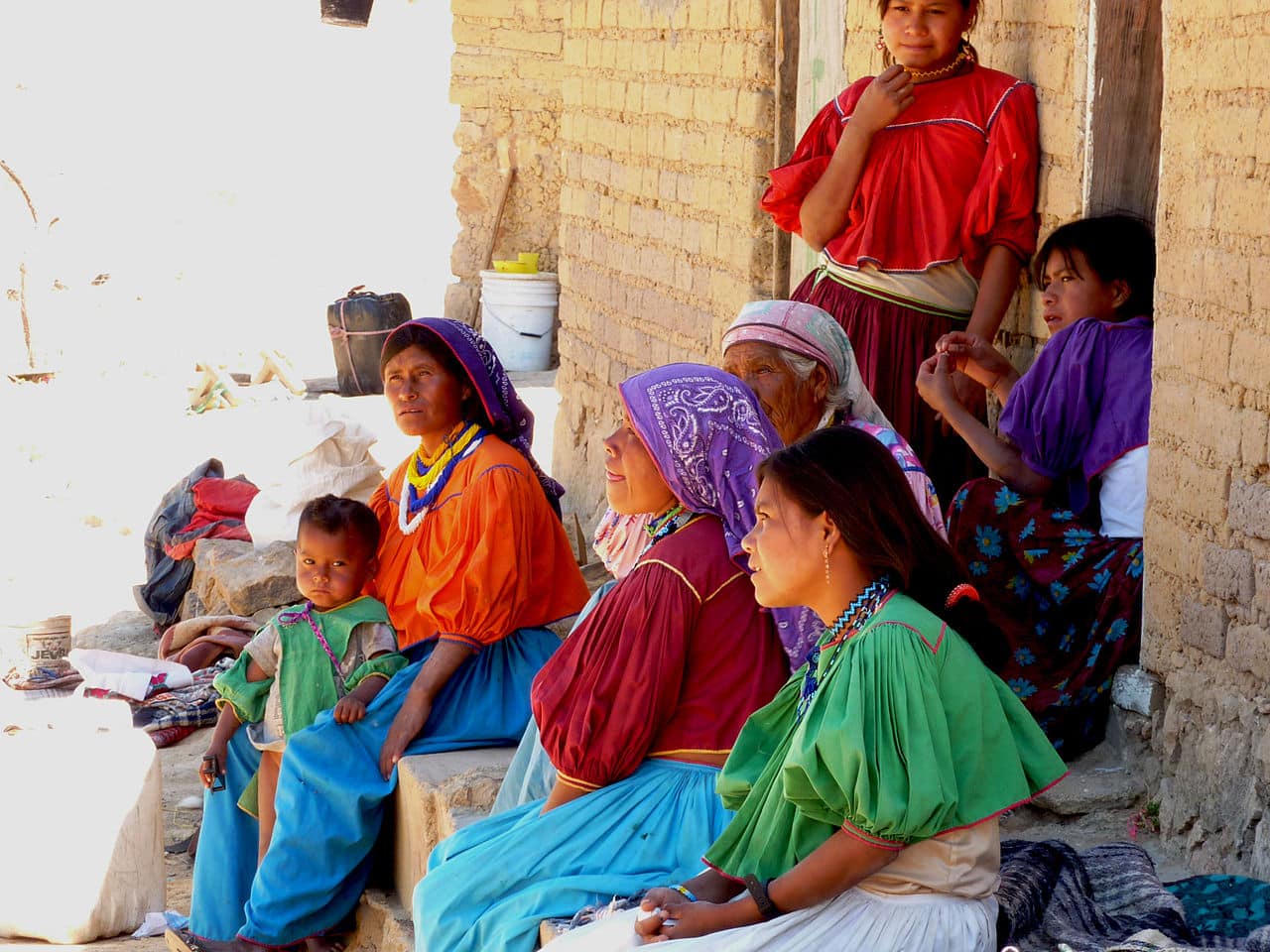 Huichol Tribe Women