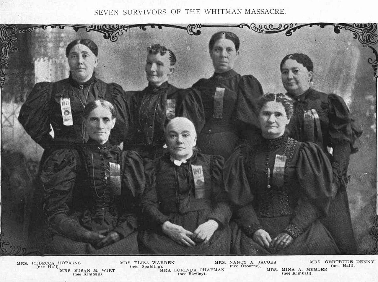 Survivors of the Whitman Massacre