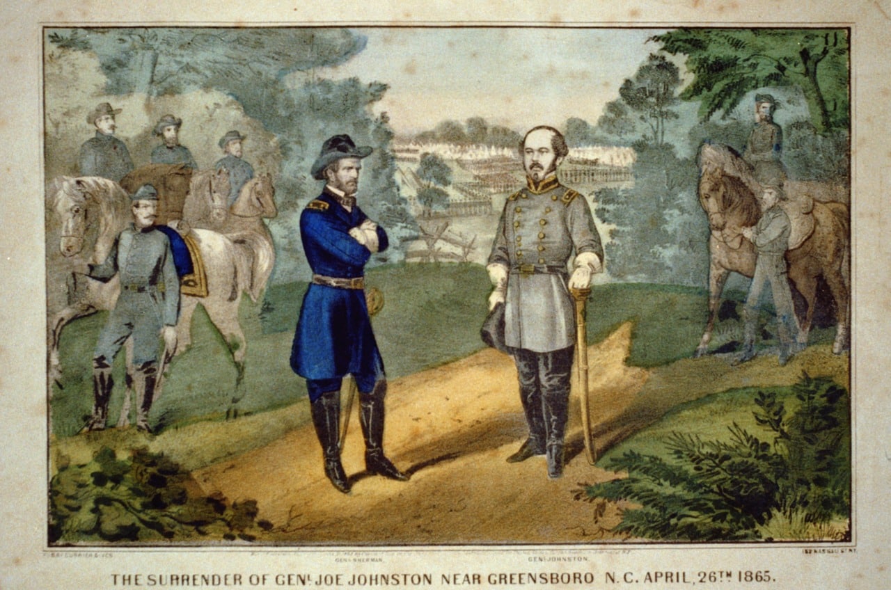 Joseph E. Johnston Surrenders