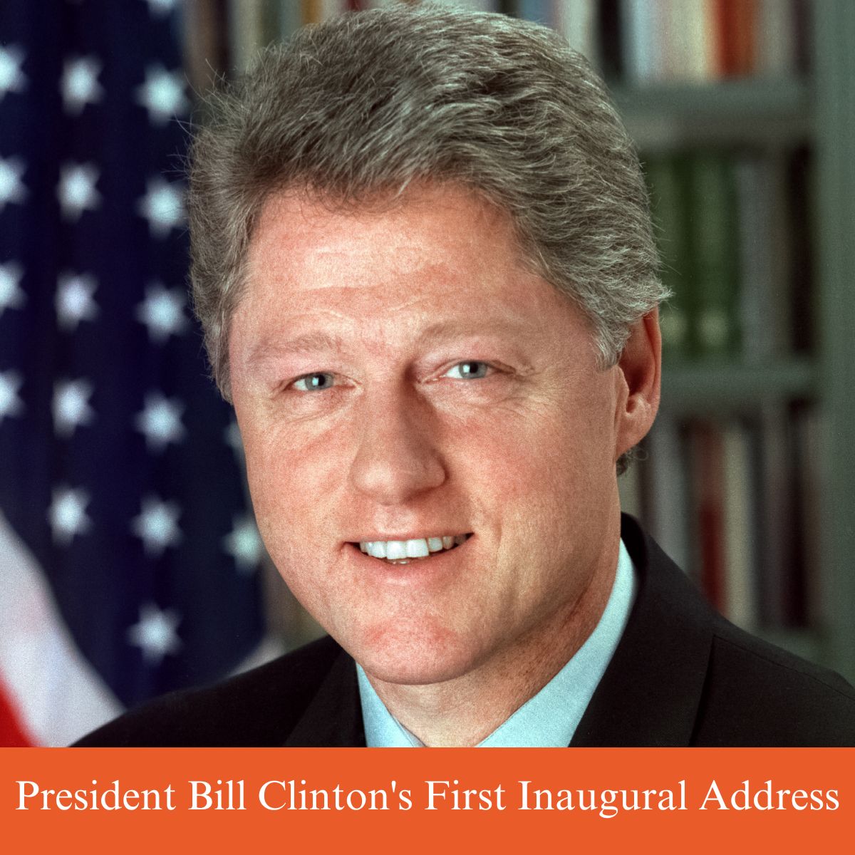 president bill clinton inaugural