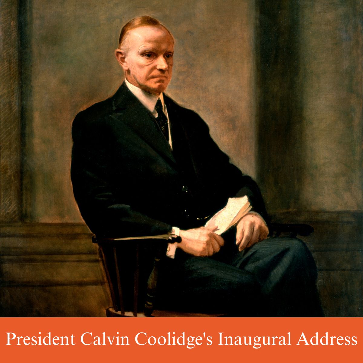 president calvin coolidge inaugural address