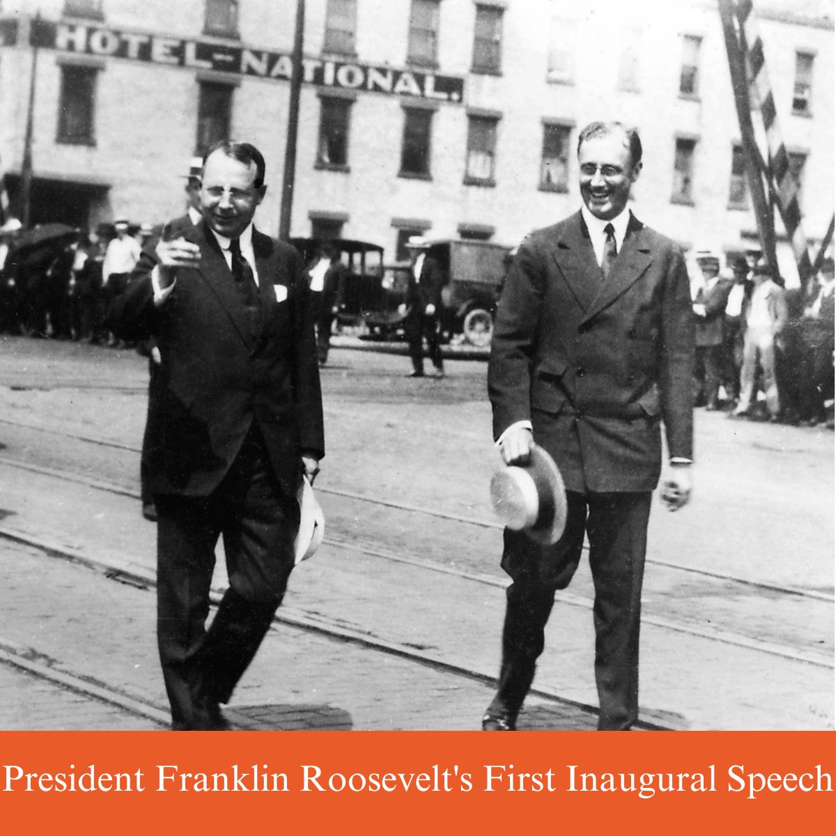 president franklin roosevelt first inaugural speech