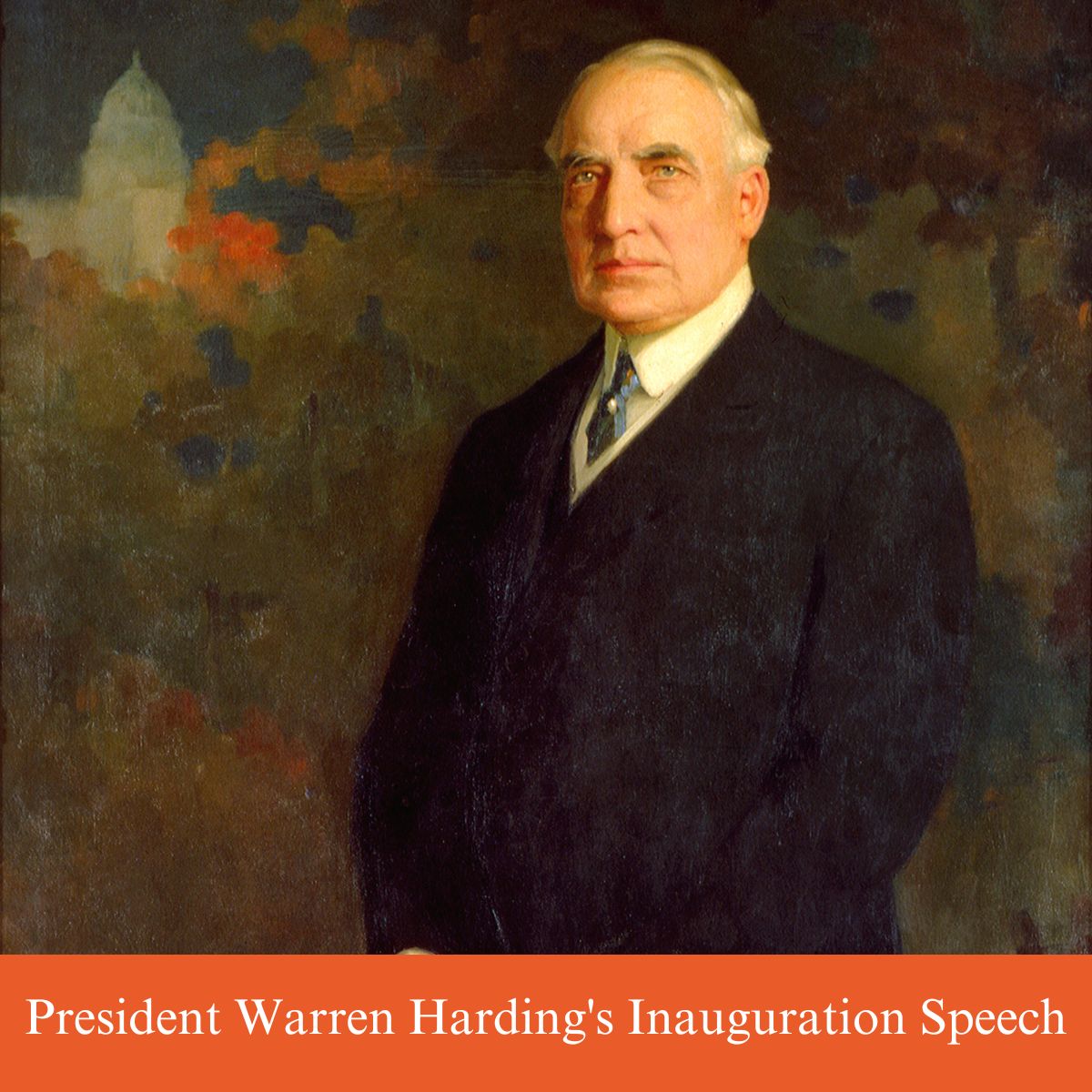 president warren harding inauguration speech